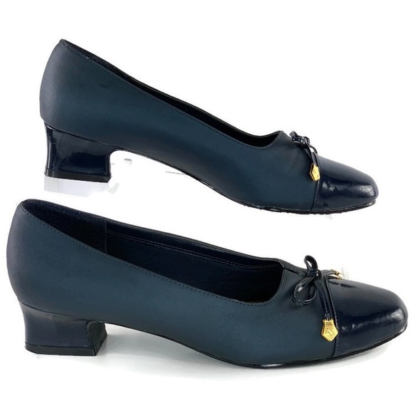 Soft Style Hush Puppies Fabric Leather Cap Toe - Picture 4 of 8